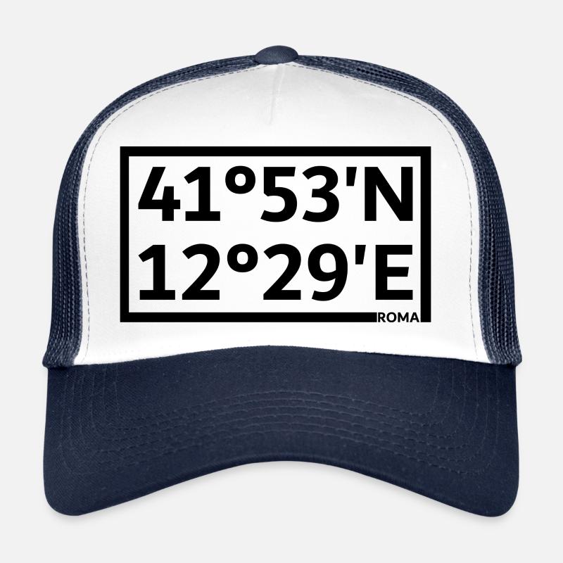 Coordonnées des Roms Casquette trucker 
