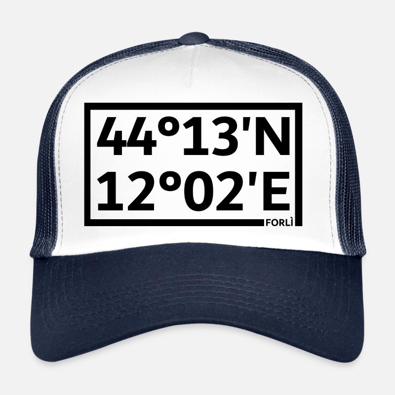 Coordonnées forlì Casquette trucker 
