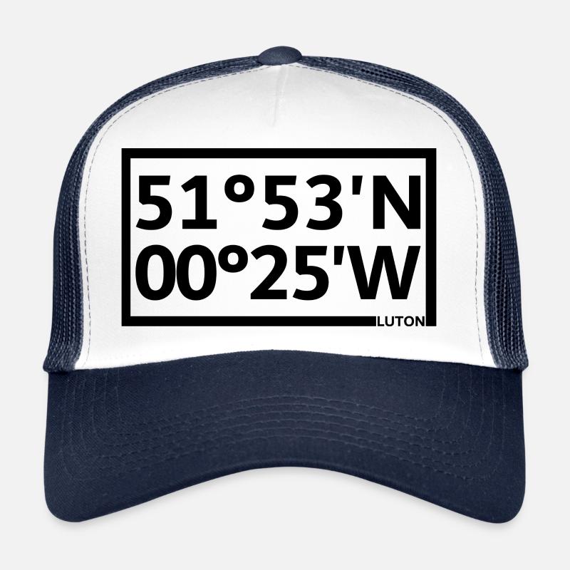 Luton Koordinaten Trucker Cap