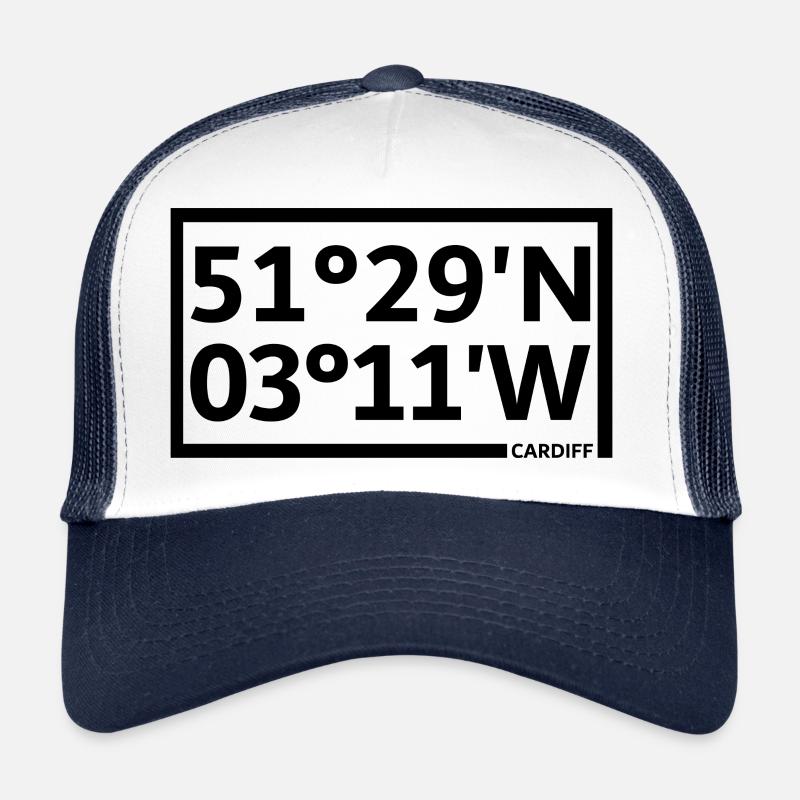 Coordonnées de Cardiff Casquette trucker 