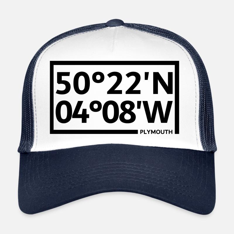 Plymouth Coordinates Trucker Cap