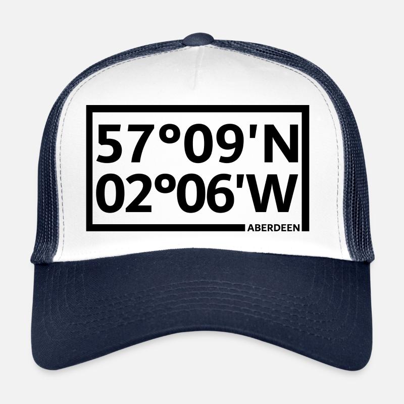 Coordonnées d’Aberdeen Casquette trucker 