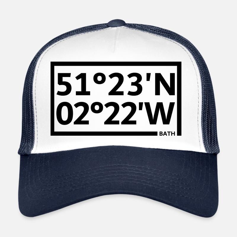 Bath Koordinaten Trucker Cap