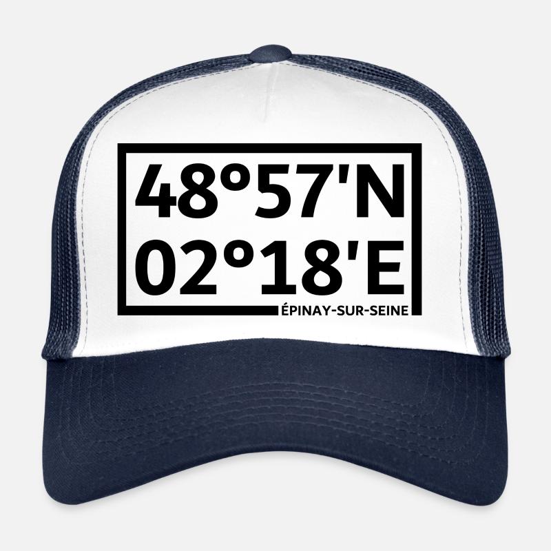 Épinay-sur-Seine coordinates Trucker Cap