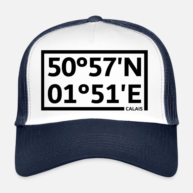 Coordonnées de Calais Casquette trucker 