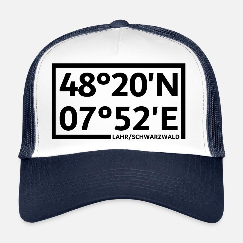 Coordonnées Lahr/Forêt-Noire Casquette trucker 