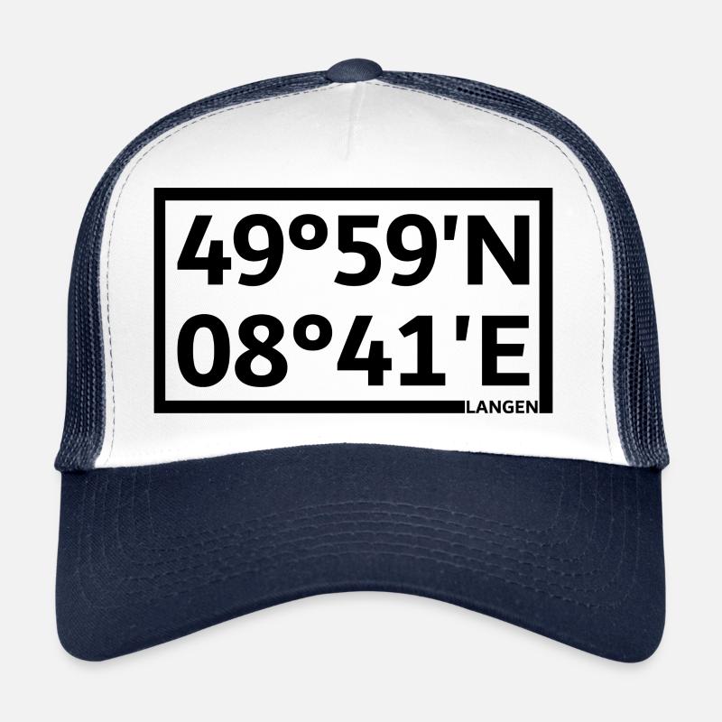 Langen Koordinaten Trucker Cap