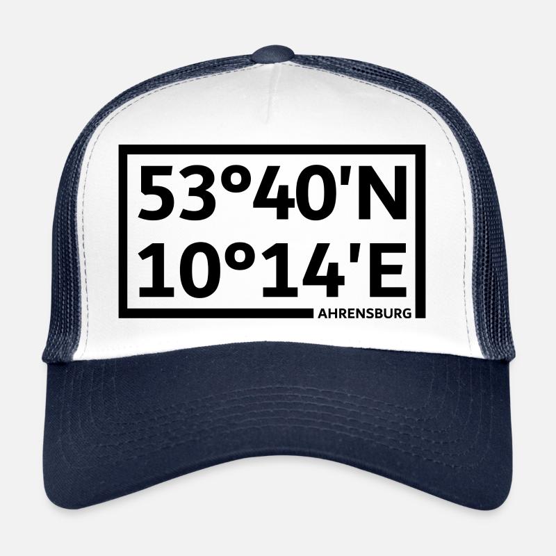 Coordonnées d’Ahrensburg Casquette trucker 