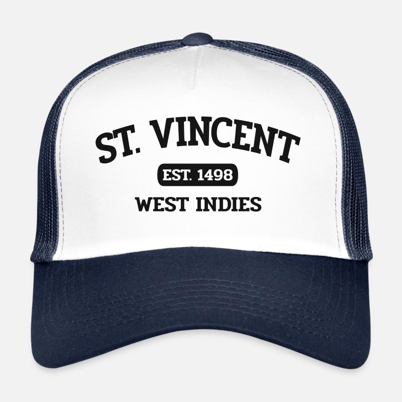 Saint-Vincent - Kingstown - Caraïbes - Antilles Casquette trucker 
