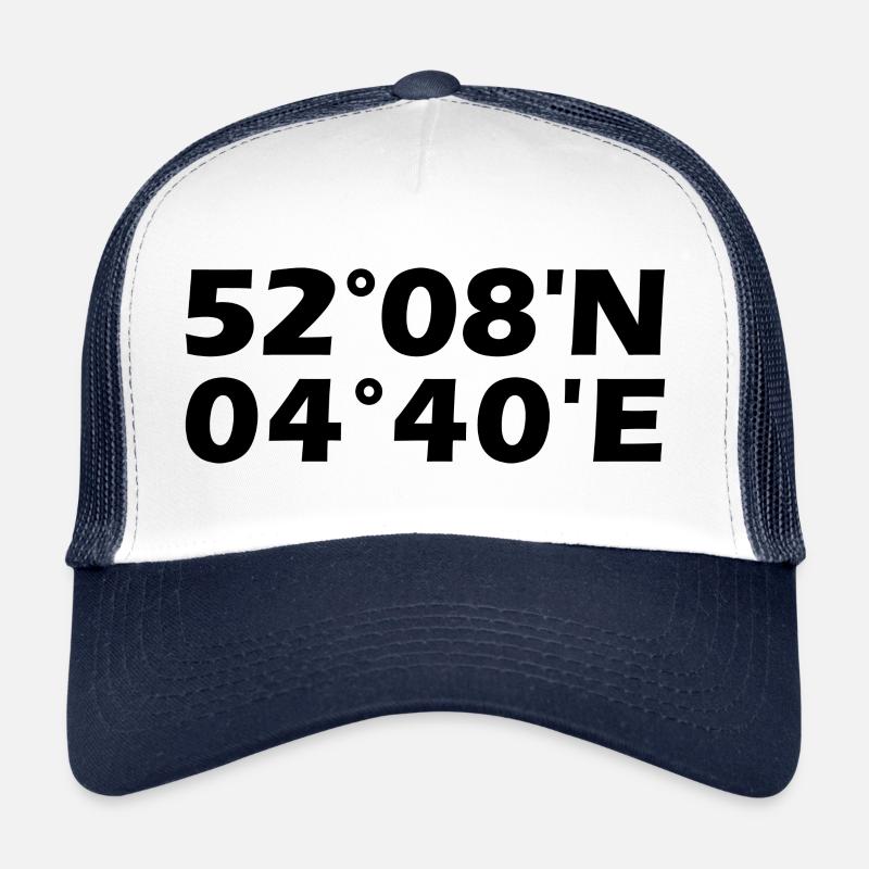 Alphen aan den Rijn coordinates Trucker Cap