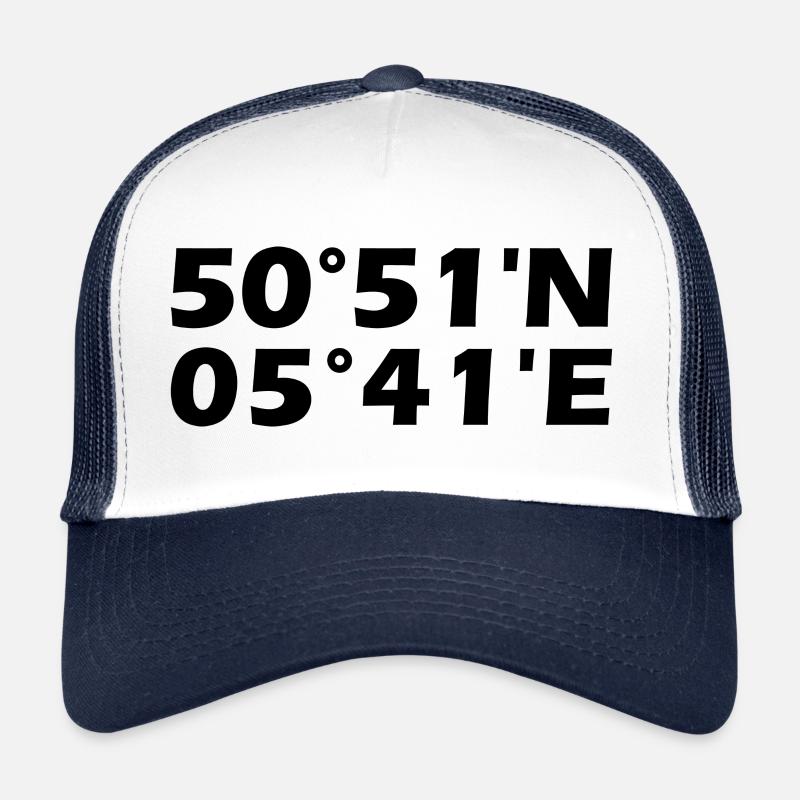 Coordonnées de Maastricht Casquette trucker 