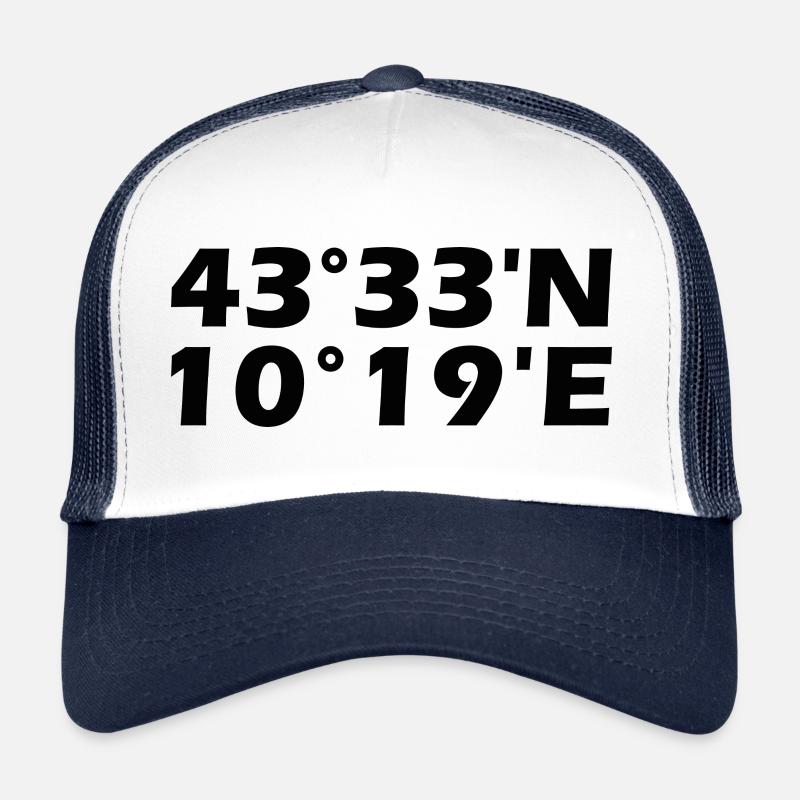 Coordonnées de Livourne Casquette trucker 