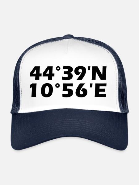 Modena Coordinates - Trucker Cap - white/navy - Front