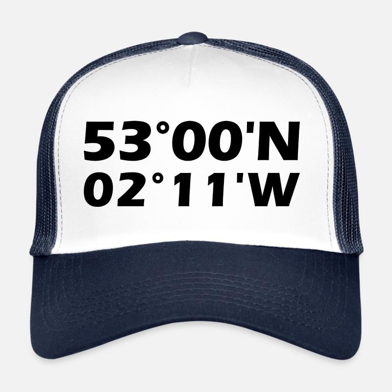 Stoke-on-Trent coordinates Trucker Cap