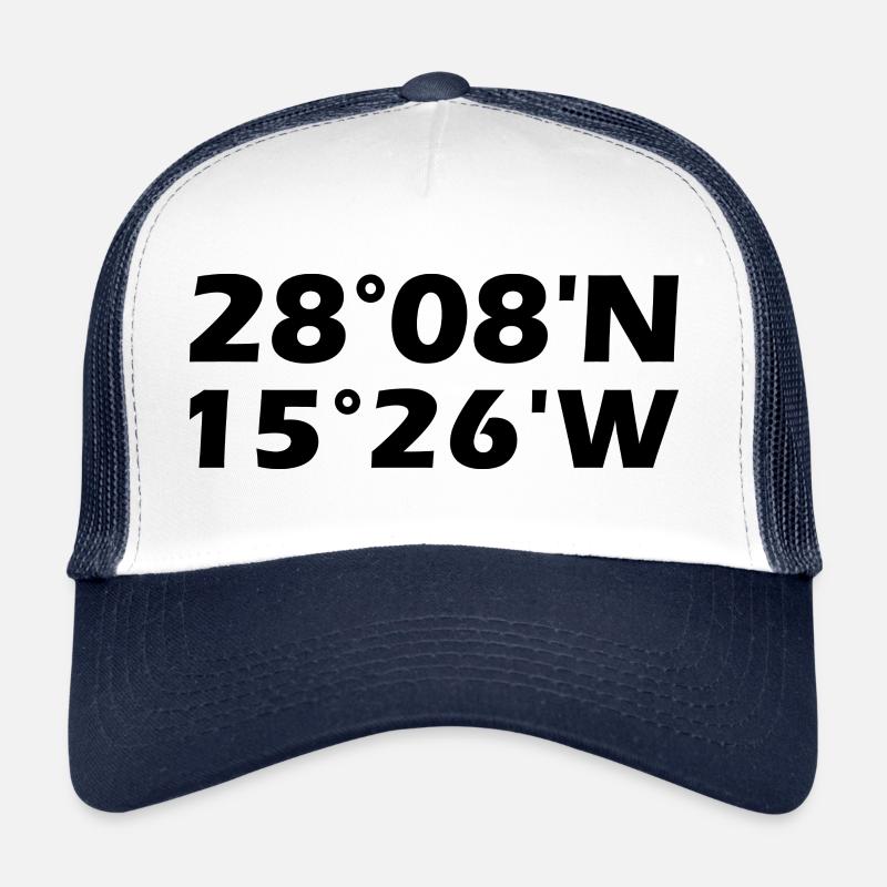 Las Palmas de Gran Canaria Coordonnées Casquette trucker 