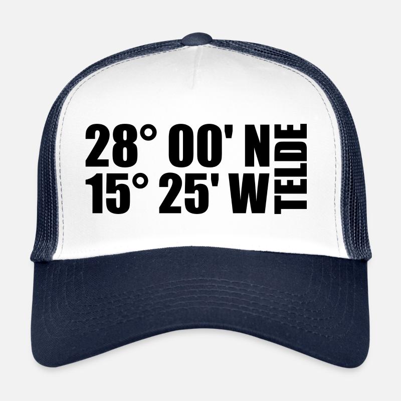 Coordonnées Telde Casquette trucker 