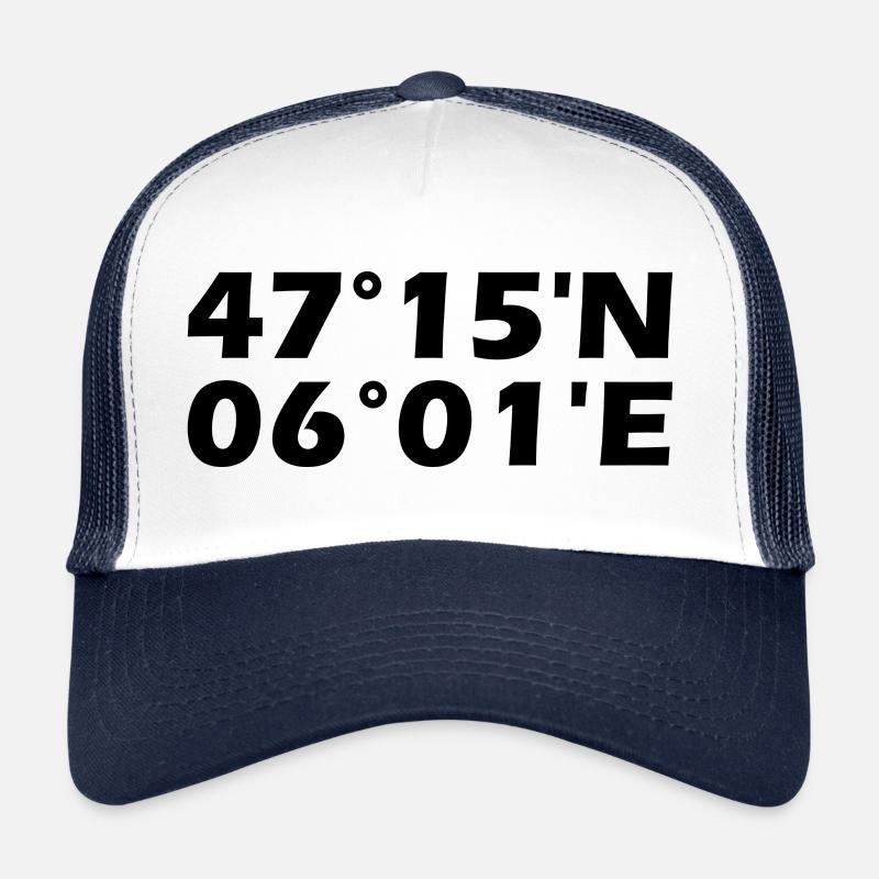 Besançon Coordinates Trucker Cap