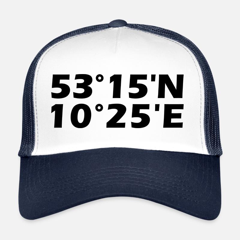 Coordonnées de Lüneburg Casquette trucker 