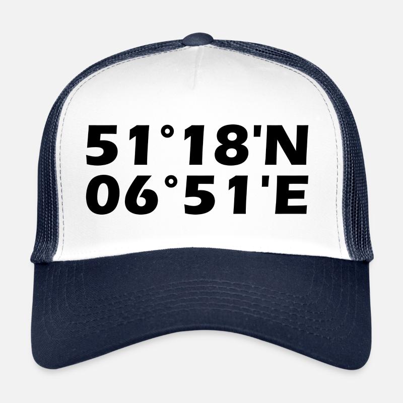 Ratingen coordinates Trucker Cap