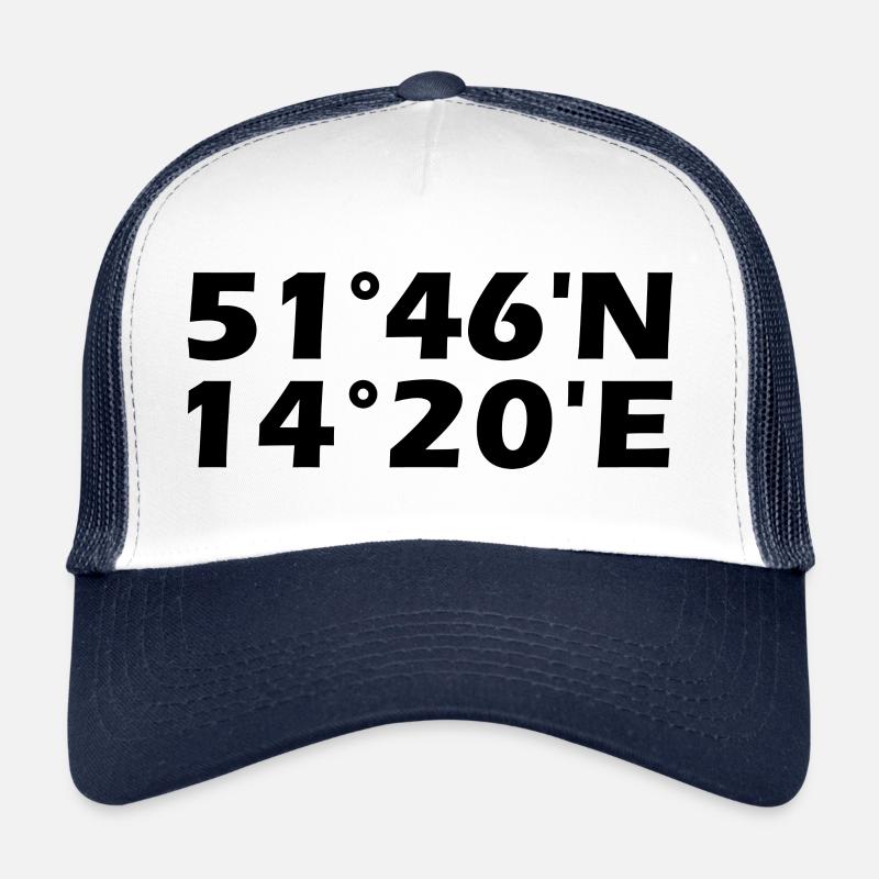 Cottbus coordinates Trucker Cap