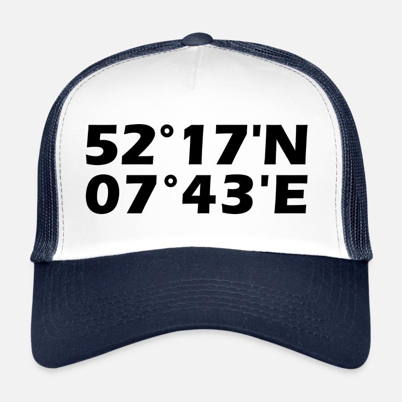 Coordonnées Ibbenbüren Casquette trucker 