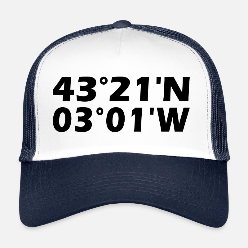 Coordonnées Getxo Casquette trucker 