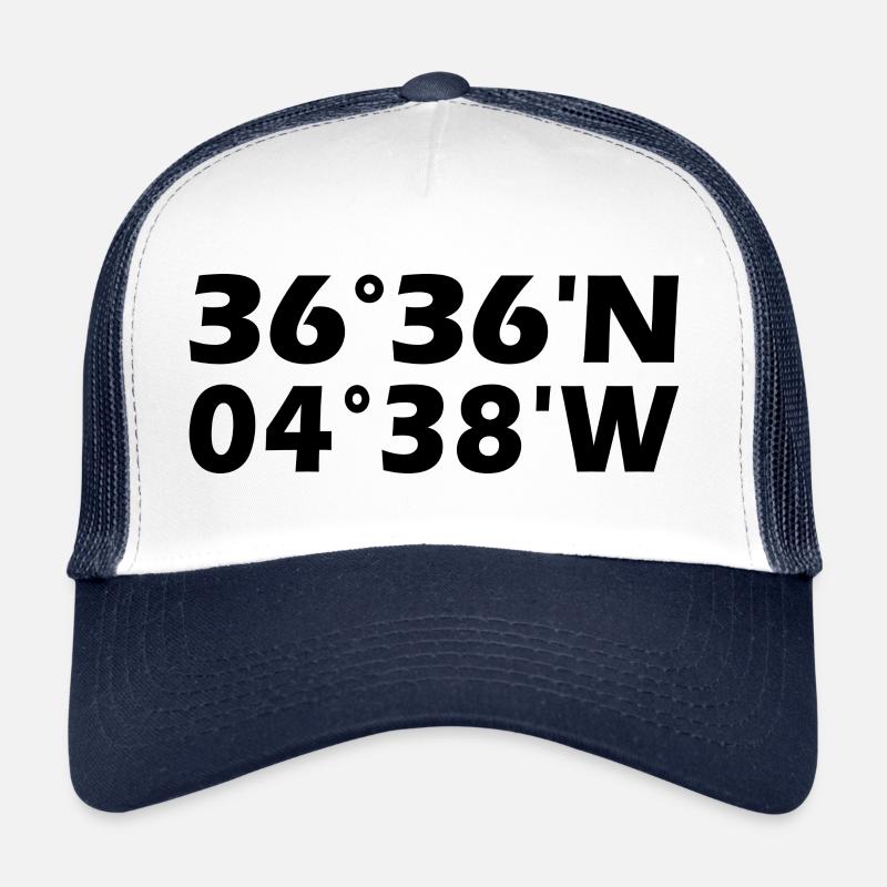 Mijas Koordinaten Trucker Cap