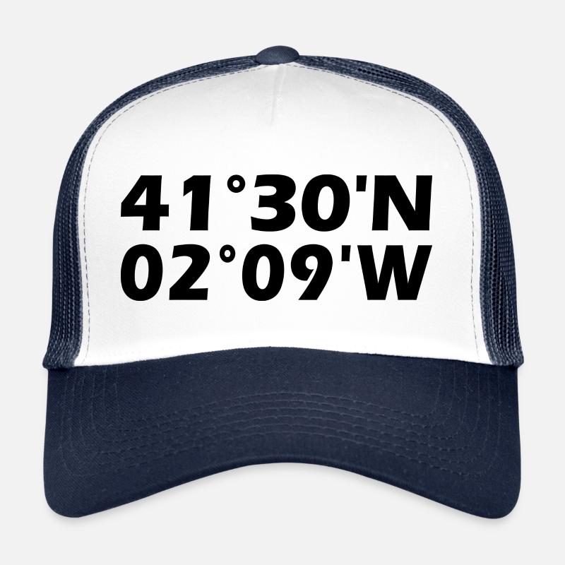 Coordonnées de Cerdanyola del Vallès Casquette trucker 