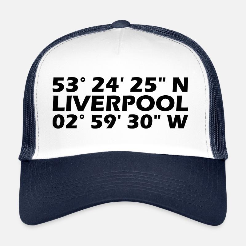 Coordonnées de Liverpool Casquette trucker 