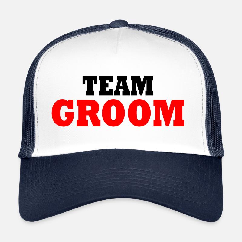 Team groom Casquette trucker 