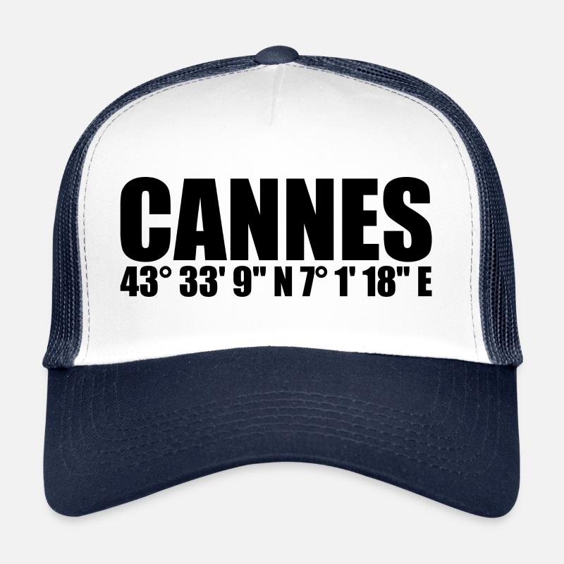 Coordonnées Cannes Casquette trucker 