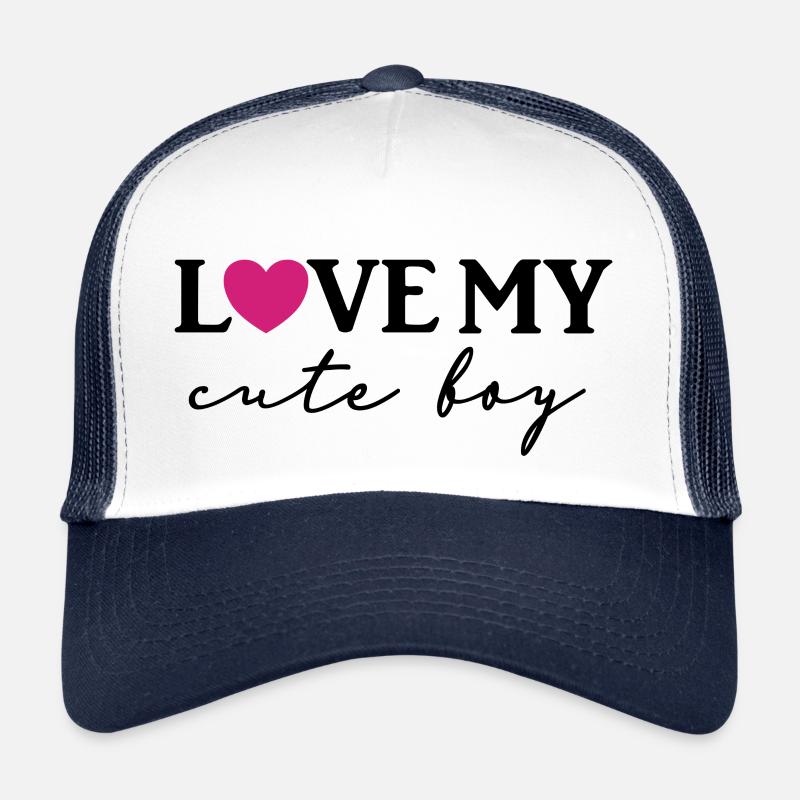 J’adore mon joli garçon Casquette trucker 