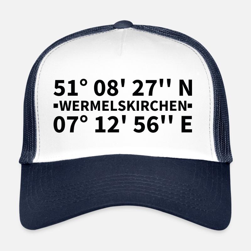 Wermelskirchen coordinates Trucker Cap
