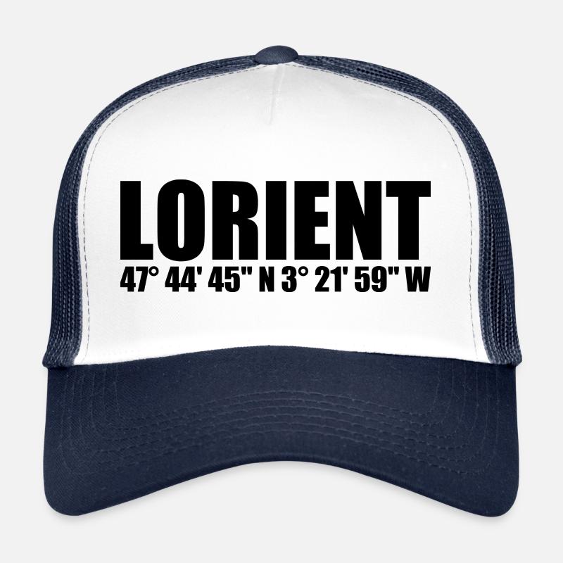Coordonnées de Lorient Casquette trucker 