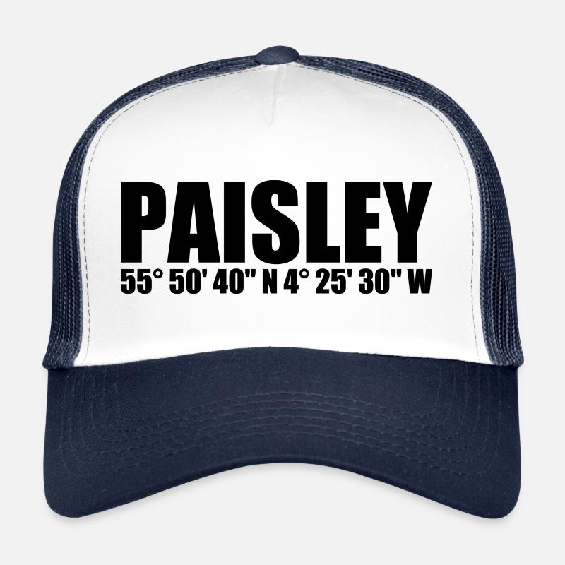 Coordonnées Paisley Casquette trucker 
