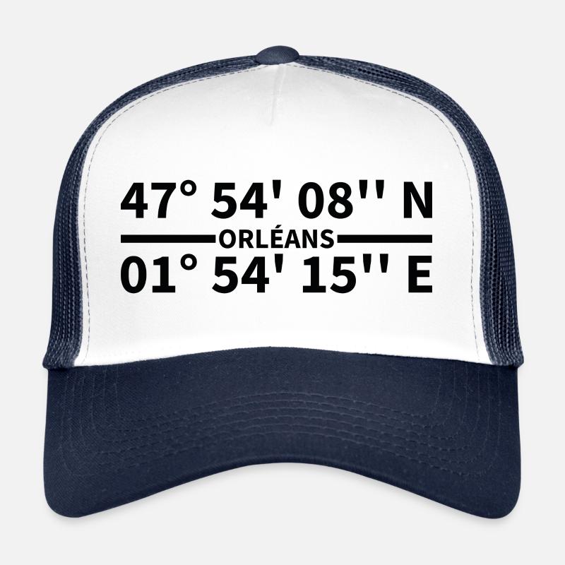 Orléans coordinates Trucker Cap