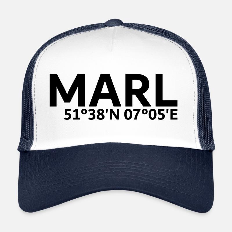 Coordonnées Marl Casquette trucker 