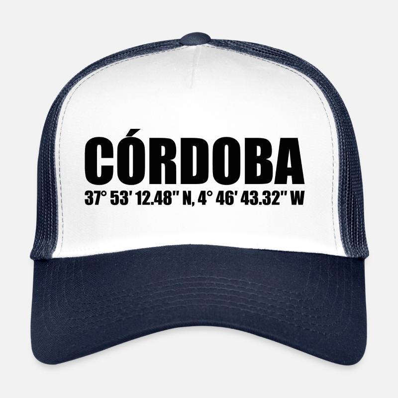 Coordonnées de Cordoue Casquette trucker 