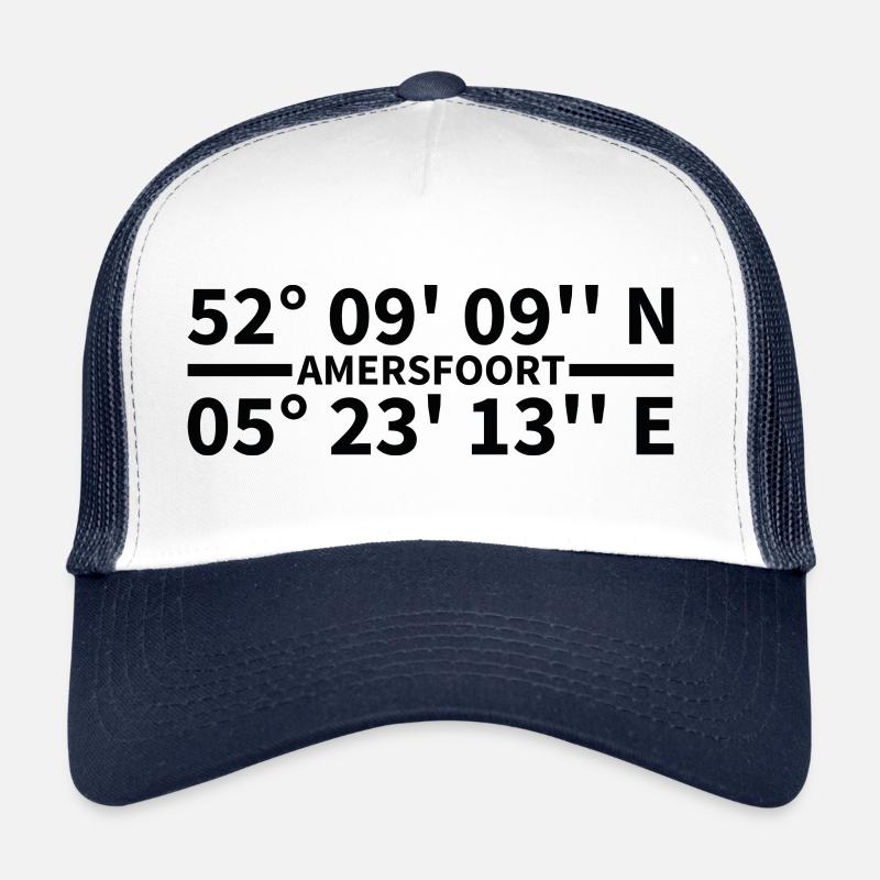 Coordonnées d’Amersfoort Casquette trucker 