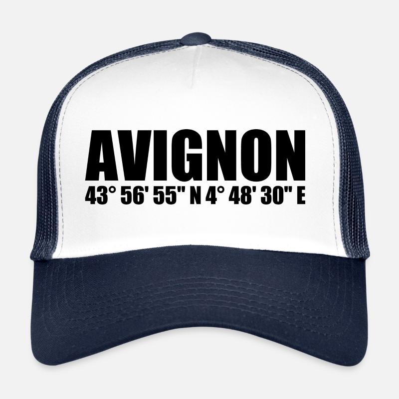Coordonnées d’Avignon Casquette trucker 