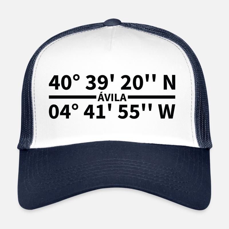 Coordonnées d’Avila Casquette trucker 