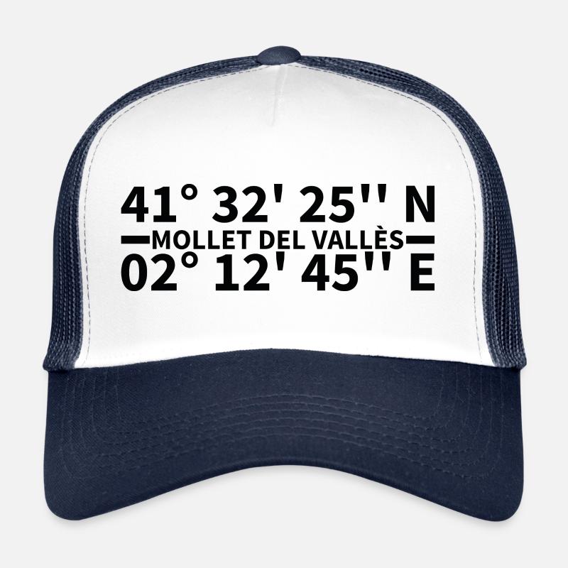 Coordonnées de Mollet del Vallès Casquette trucker 