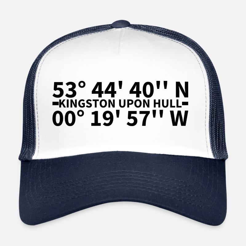 Kingston upon Hull coordinates Trucker Cap