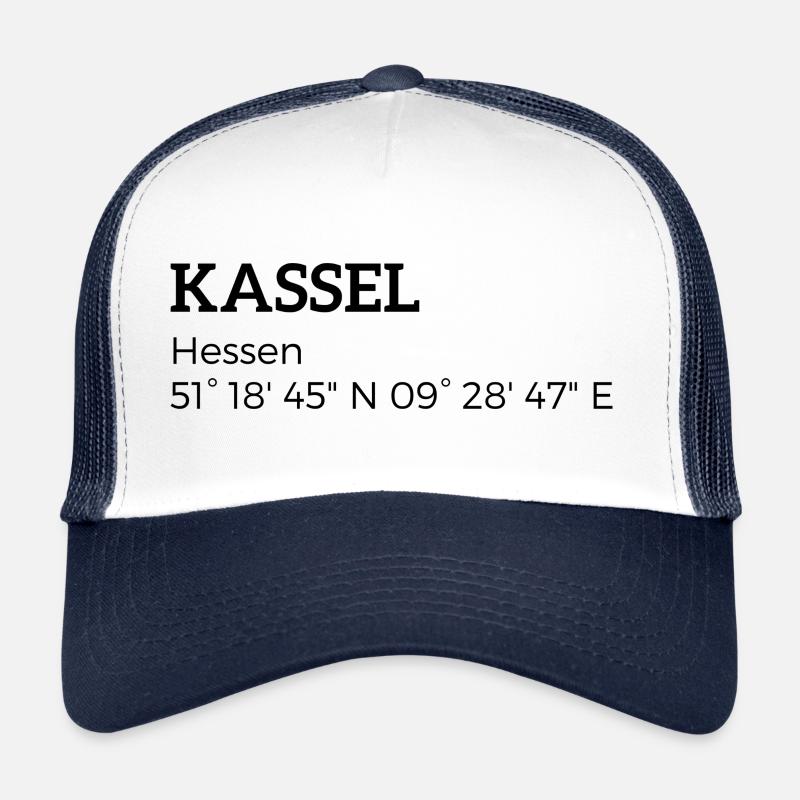 Les coordonnées de Kassel Hesse Casquette trucker 