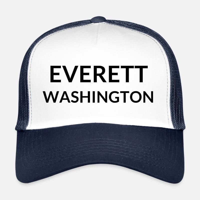 Everett Washington USA Trucker Cap