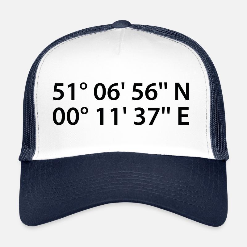 Crawley Koordinaten Trucker Cap
