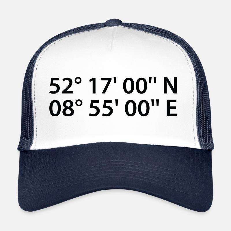 Minden coordinates Trucker Cap