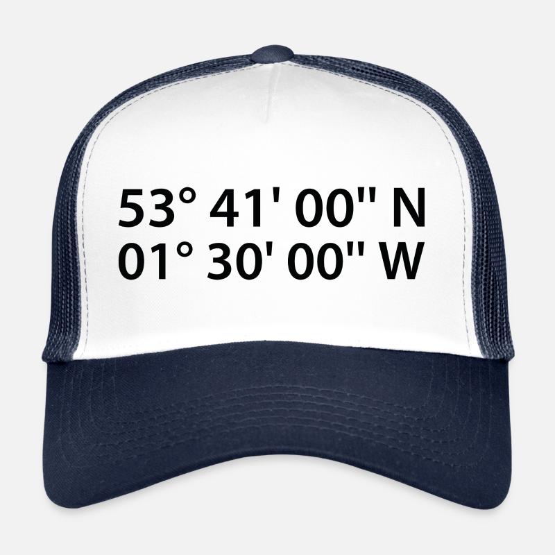 Wakefield coordinates - Trucker Cap - white/navy