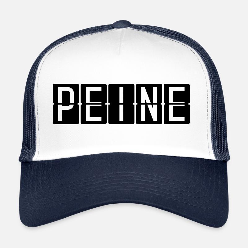 Panneau de l’aéroport de Peine Casquette trucker 