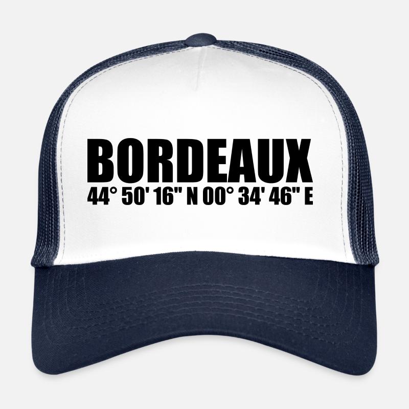 Bordeaux coordinates Trucker Cap